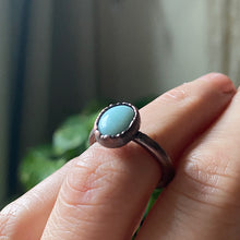 Load image into Gallery viewer, Larimar Ring (Size 5.25-5.5) - Ready to Ship