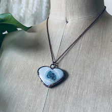 Load image into Gallery viewer, Maligano Jasper Heart Necklace #6