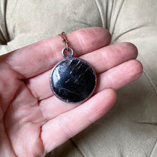 Load image into Gallery viewer, Hypersthene Black Moon Lilith Necklace #1 - Ready to Ship
