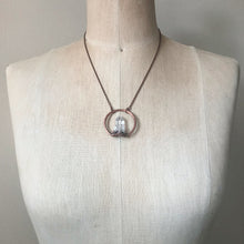 Load image into Gallery viewer, Clear Quartz Point Lantern Necklace - Ready to Ship