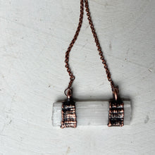 Load image into Gallery viewer, Selenite Bar Necklace - Ready to Ship