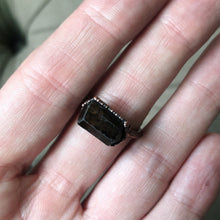 Load image into Gallery viewer, Dravite (Brown Tourmaline) Stacking Ring # 7 (Size 7.5)