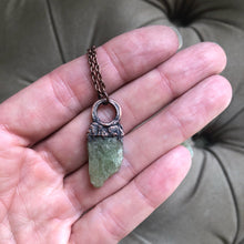 Load image into Gallery viewer, Raw Green Kyanite Necklace #2 - Ready to Ship