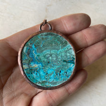 Load image into Gallery viewer, Malachite with Chrysocolla Necklace #3 - Ready to Ship