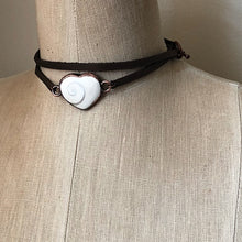 Load image into Gallery viewer, Eye of Shiva Heart Wrap Bracelet/Choker