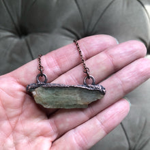 Load image into Gallery viewer, Raw Green Kyanite Necklace #4 - Ready to Ship