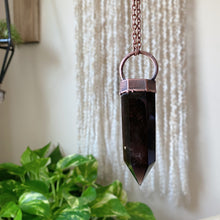 Load image into Gallery viewer, Large Polished Smoky Quartz Point Necklace - Ready to Ship