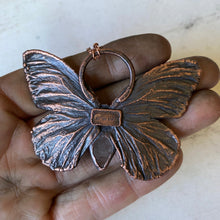Load image into Gallery viewer, Electroformed Butterfly With Labradorite & Golden Rutile Quartz Necklace - Ready to Ship