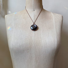 Load image into Gallery viewer, Hypersthene Black Moon Lilith Necklace #1 - Ready to Ship