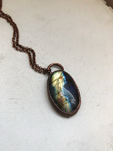 Load image into Gallery viewer, Labradorite Oval Necklace #3 - Ready to Ship (5/17 Update)
