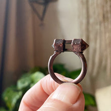 Load image into Gallery viewer, Double Terminated Smoky Quartz Ring (Size 6) - Ready to Ship
