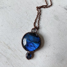 Load image into Gallery viewer, Labradorite Full Moon in Leo Necklace #2 - Ready to Ship