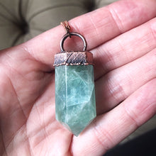 Load image into Gallery viewer, Fluorite Polished Point Necklace #3 - Ready to Ship