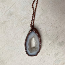Load image into Gallery viewer, Geode Slice Portal Necklace #1