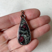 Load image into Gallery viewer, Eudialyte Teardrop Necklace #1 - Ready to Ship