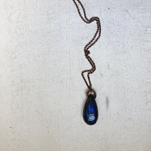 Load image into Gallery viewer, Blue Labradorite Teardrop Necklace - Ready to Ship