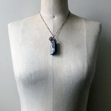 Load image into Gallery viewer, Black Tourmaline & Pink Amethyst Necklace #1