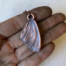 Load image into Gallery viewer, Electroformed Butterfly Wing & Labradorite Necklace #2 - Ready to Ship