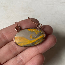 Load image into Gallery viewer, Bumblebee Jasper Oval Necklace #5