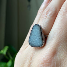 Load image into Gallery viewer, Druzy Portal of the Heart Ring #4 (Size 6.5-6.75) - Ready to Ship
