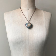 Load image into Gallery viewer, Polychrome Jasper Heart Necklace #9