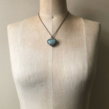 Load image into Gallery viewer, Amazonite Heart Necklace #4