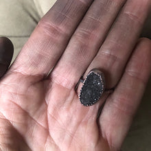 Load image into Gallery viewer, Druzy Portal of the Heart Ring #2 (Size 6.75) - Ready to Ship