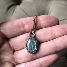 Load image into Gallery viewer, Polished Green Kyanite Necklace #1 - Ready to Ship
