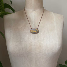 Load image into Gallery viewer, Bumblebee Jasper Oval Necklace #5
