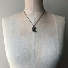 Load image into Gallery viewer, Chalcedony Crescent Moon Necklace #2 - Ready to Ship