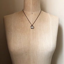 Load image into Gallery viewer, Clear Quartz Druzy Necklace #2 - Ready to Ship