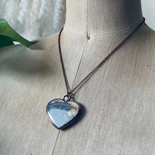 Load image into Gallery viewer, Maligano Jasper Heart Necklace #7