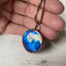Load image into Gallery viewer, Labradorite Blue Moon Necklace #1