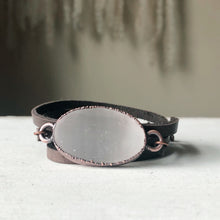 Load image into Gallery viewer, Selenite Wrap Bracelet/Choker #2 - Ready to Ship
