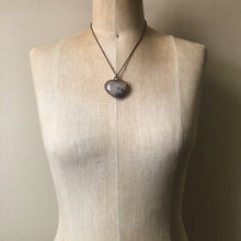 Load image into Gallery viewer, Botswana Agate Heart Necklace #3