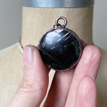 Load image into Gallery viewer, Hypersthene Black Moon Lilith Necklace #1 - Ready to Ship