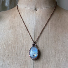 Load image into Gallery viewer, Rainbow Moonstone Necklace #3 - Ready to Ship