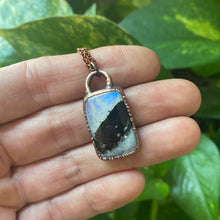 Load image into Gallery viewer, Rainbow Moonstone Necklace #2 - Ready to Ship