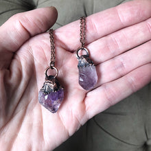 Load image into Gallery viewer, Raw Amethyst Point Necklace - Made to Order