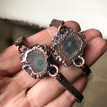 Load image into Gallery viewer, Amethyst Rosette Wrap Bracelet/Choker