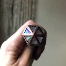 Load image into Gallery viewer, Large Angel Aura Point Lantern Necklace #1- Ready to Ship