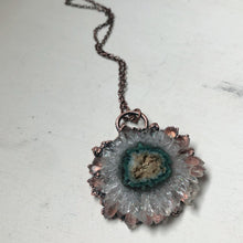 Load image into Gallery viewer, Amethyst Stalactite Slice Necklace #2 - Ready to Ship