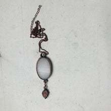 Load image into Gallery viewer, Selenite & Pink Amethyst Necklace - Ready to Ship