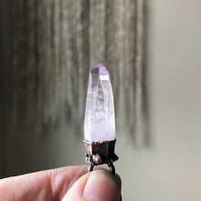 Load image into Gallery viewer, Vera Cruz Amethyst Point Necklace #2 - Snow Moon Collection