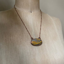 Load image into Gallery viewer, Bumblebee Jasper Oval Necklace #5