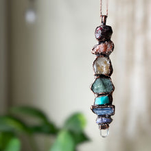 Load image into Gallery viewer, Chakra Stone Statement Necklace - Ready to Ship