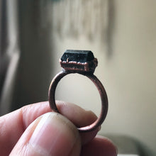 Load image into Gallery viewer, Dravite (Brown Tourmaline) Stacking Ring # 4 (Size 6.75)