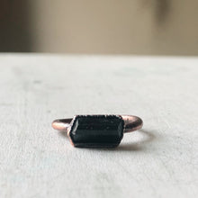 Load image into Gallery viewer, Dravite (Brown Tourmaline) Stacking Ring # 4 (Size 6.75)