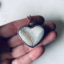 Load image into Gallery viewer, Maligano Jasper Heart Necklace #8