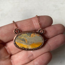 Load image into Gallery viewer, Bumblebee Jasper Oval Necklace #4